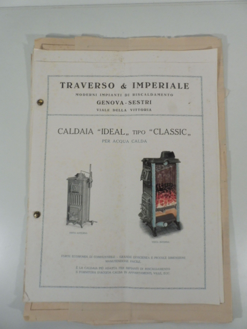 Traverso & Imperiale. Moderni impianti di riscaldamento. Genova-Sestri